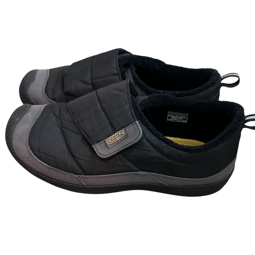 Keen Howser Fleece Lined Slip On Quilted waterproof tennis shoes Shoes Black